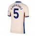Maillot de foot Chelsea Benoit Badiashile #5 Extérieur vêtements 2024-25 Manches Courtes